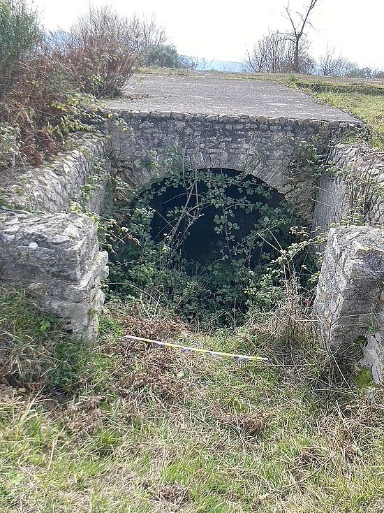 entrance to lower level